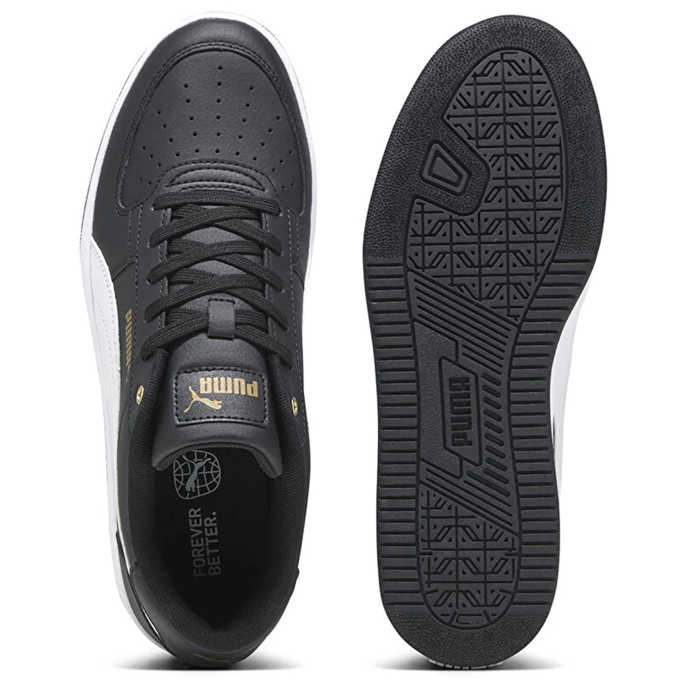 Puma Caven 2.0 PUMA Black-PUMA White-Gol - Image 4