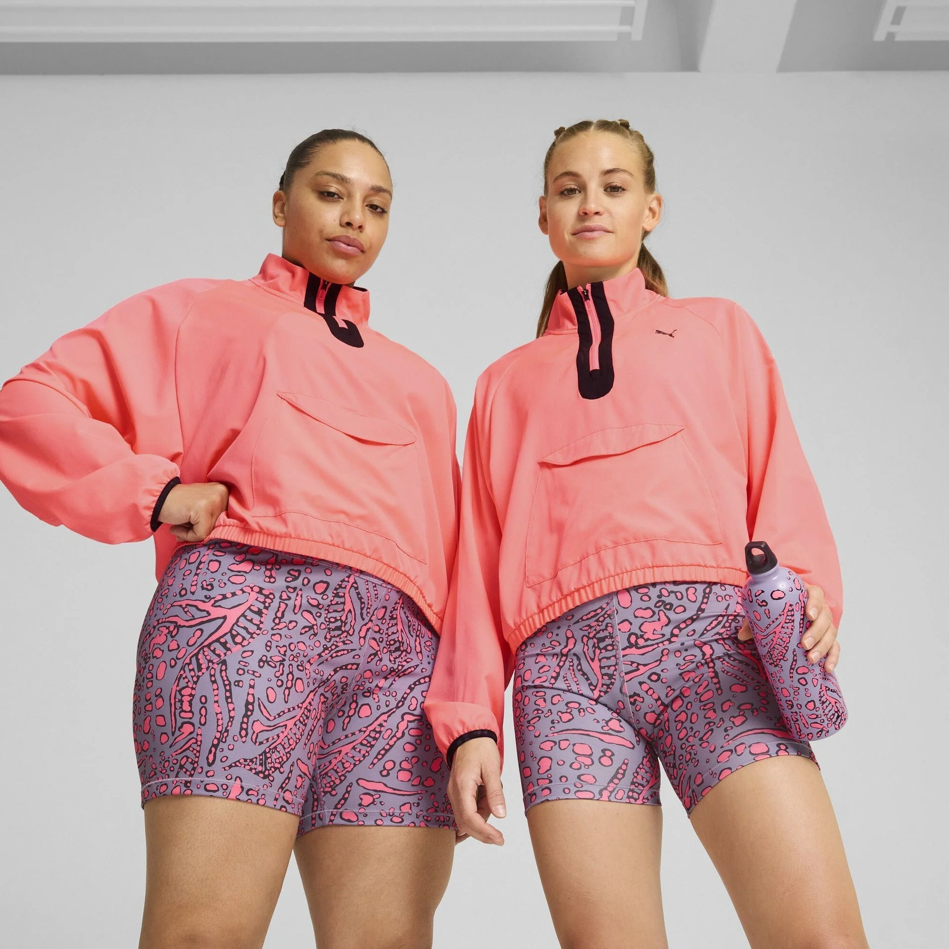 Hypernatural Women's Woven Half-Zip Jacket