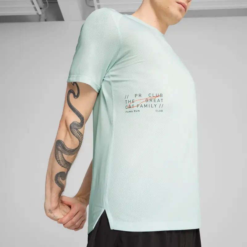 PUMA RUN Mesh Graphic Tee Men - Image 3