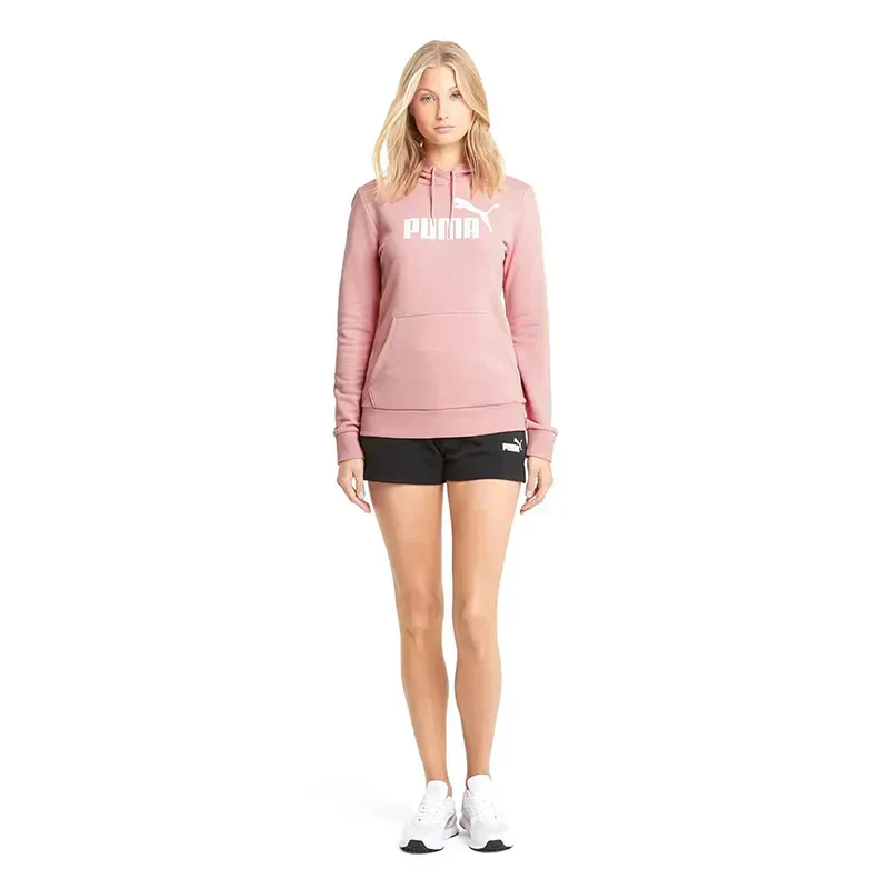 ESS LOGO HOODIE TR BRIDAL ROSE - Image 3