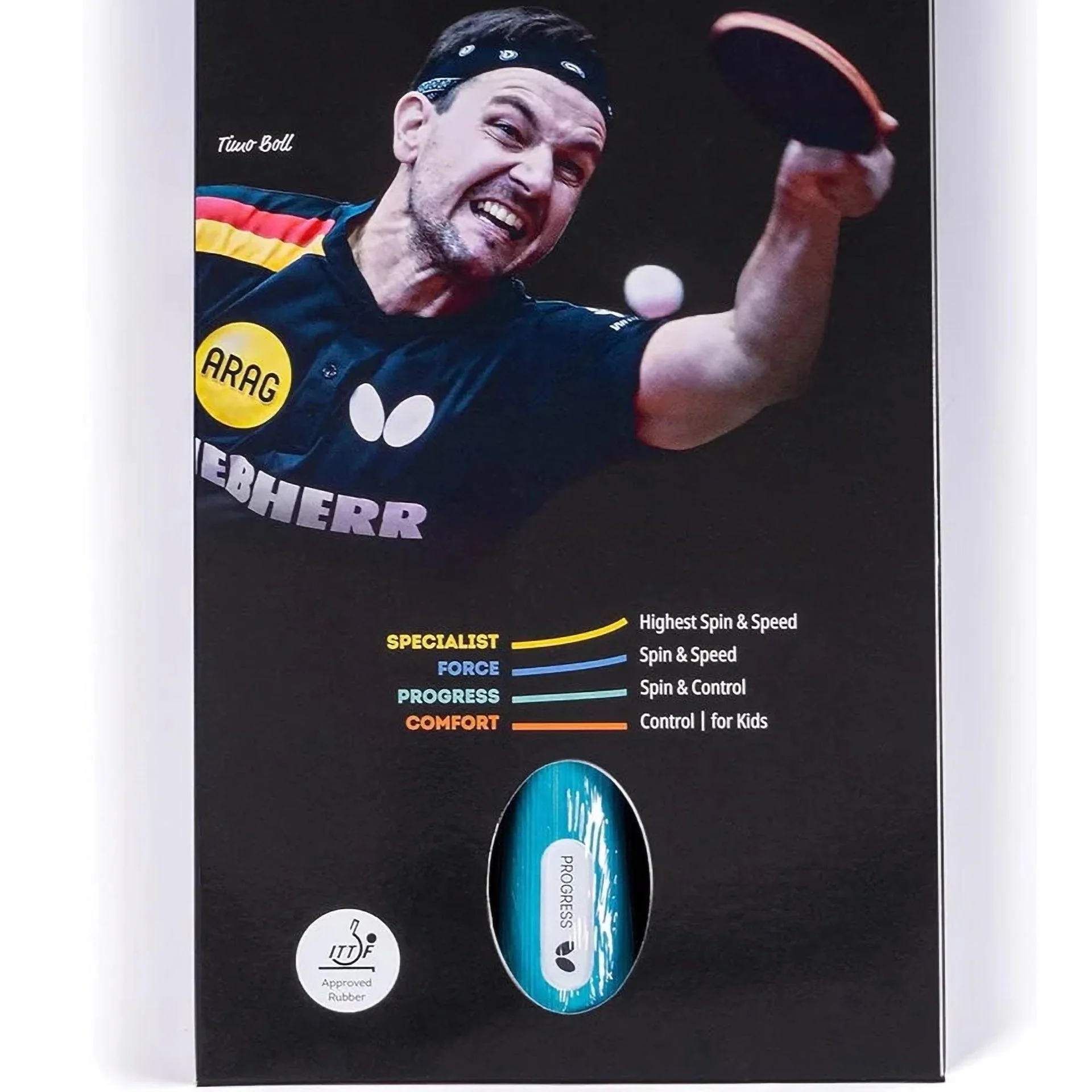 Butterfly Progress Table Tennis Racket Professional - Image 7