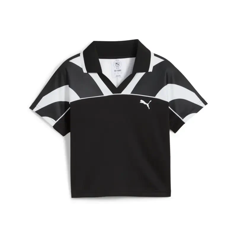 FUTURE.PUMA.ARCHIVE Football Jersey Baby Tee Women - Image 3