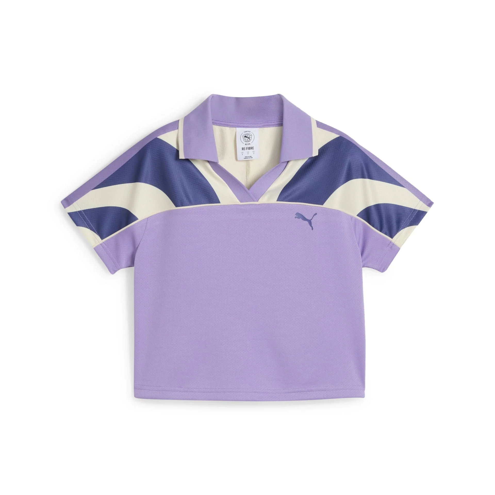 FUTURE.PUMA.ARCHIVE Football Jersey Baby Tee Women - Image 2