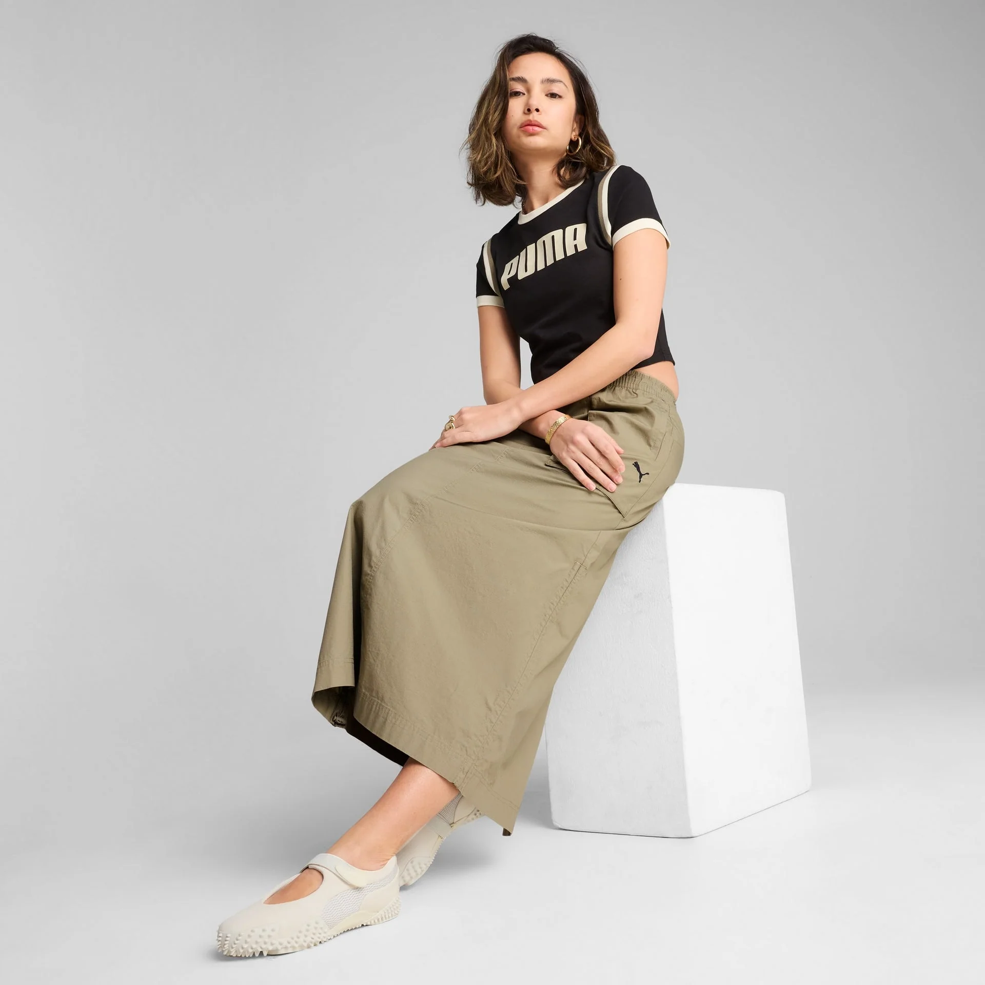 FUTURE.PUMA.ARCHIVE Graphic Baby Tee Women - Image 5