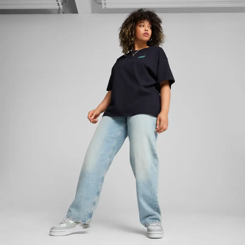 Wardrobe Essentials Relaxed Graphic Tee Women - Image 2