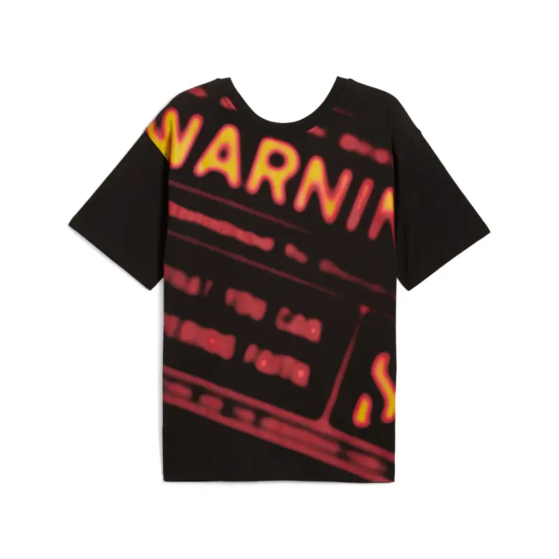 Scoot Caution Boxy Basketball Tee Men - Image 3