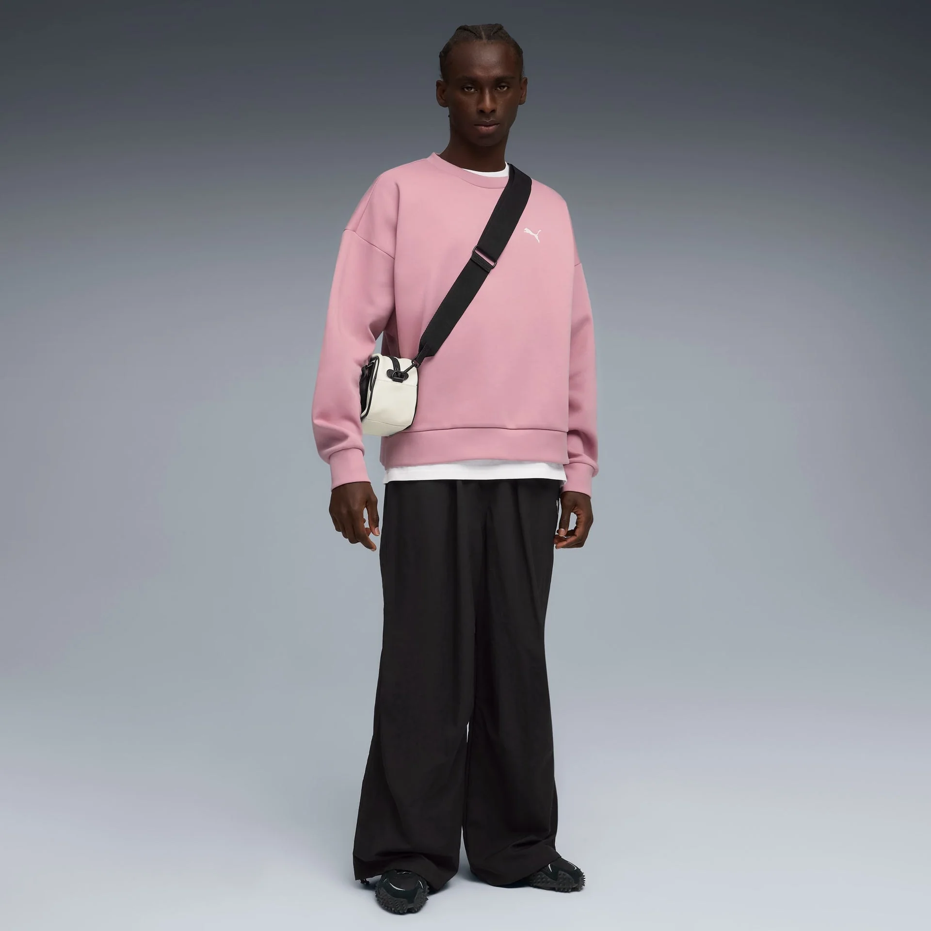 Wardrobe Essentials Oversized Parachute Pants Men - Image 3
