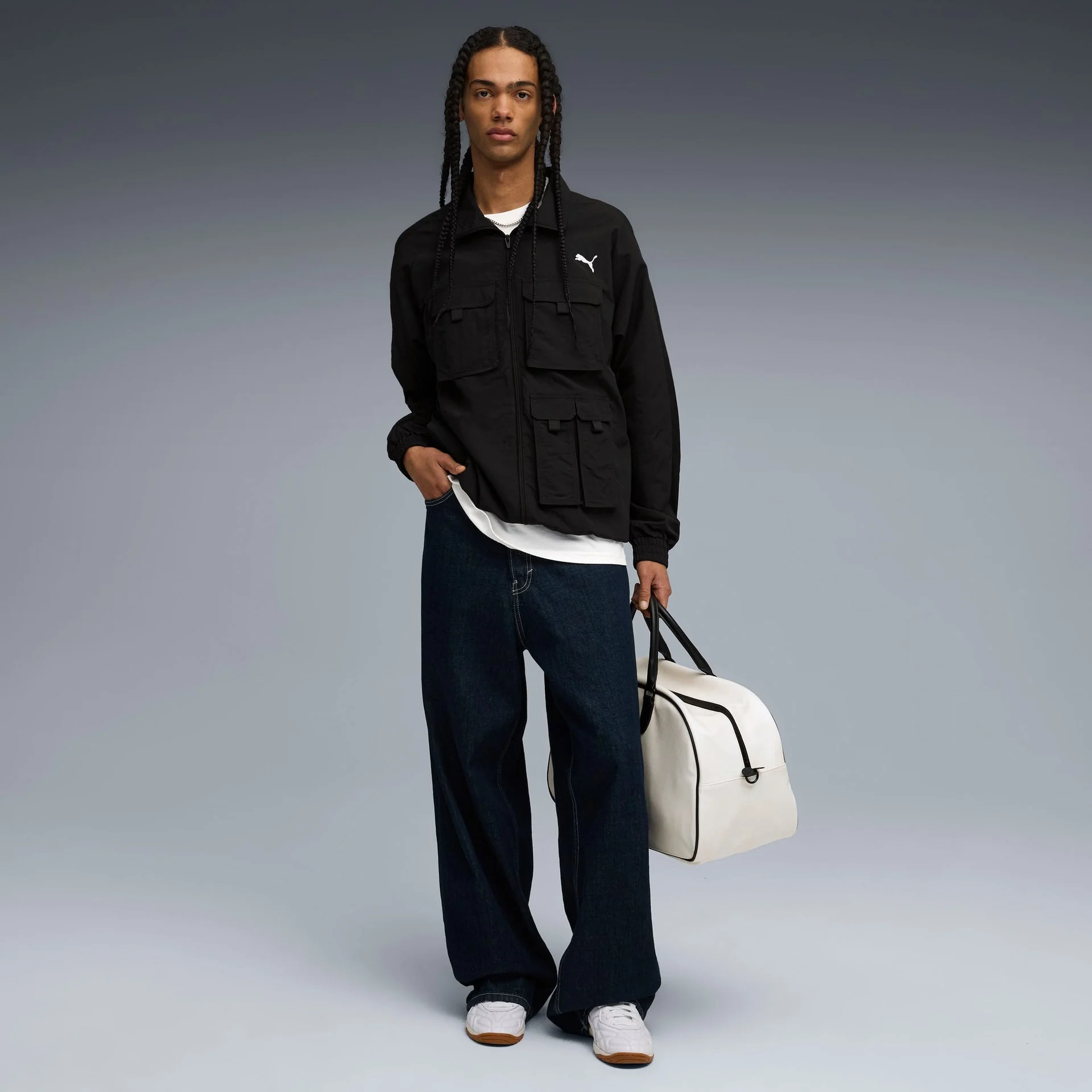 T7 Cargo Relaxed Track Jacket Men - Image 5