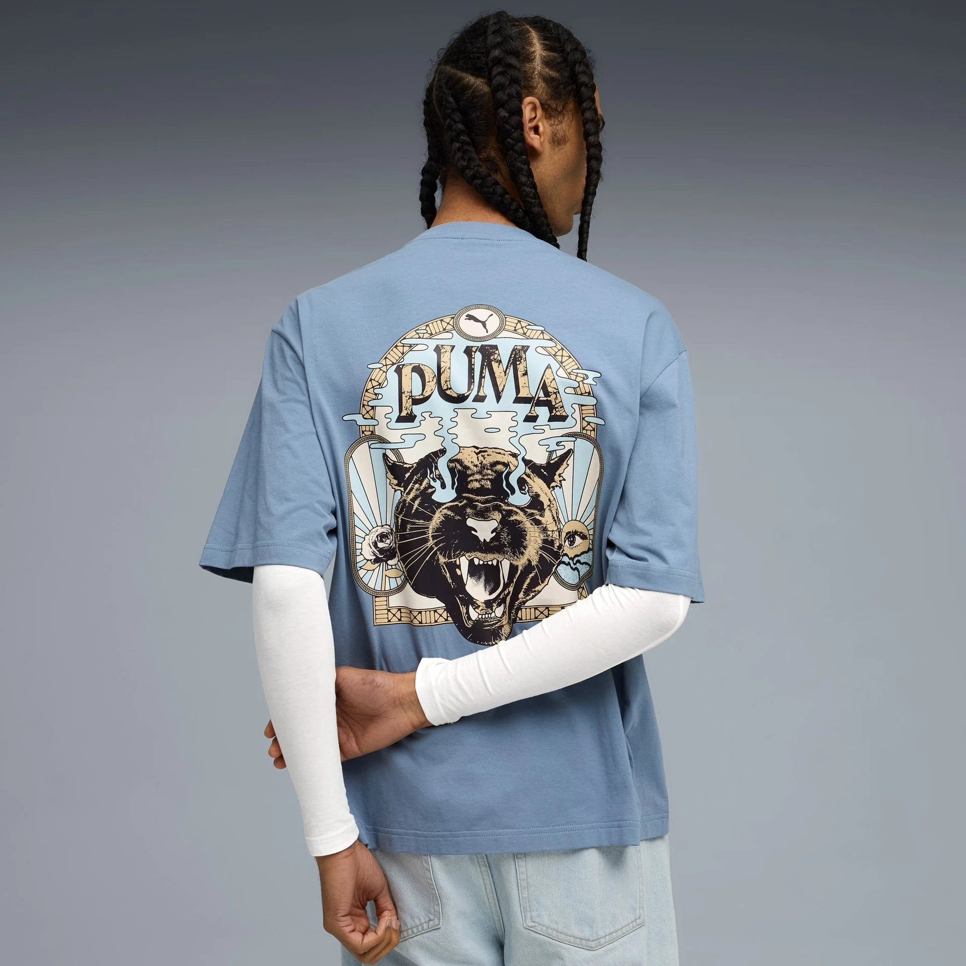 Graphic PUMA Fest Boxy Tee Men - Image 4
