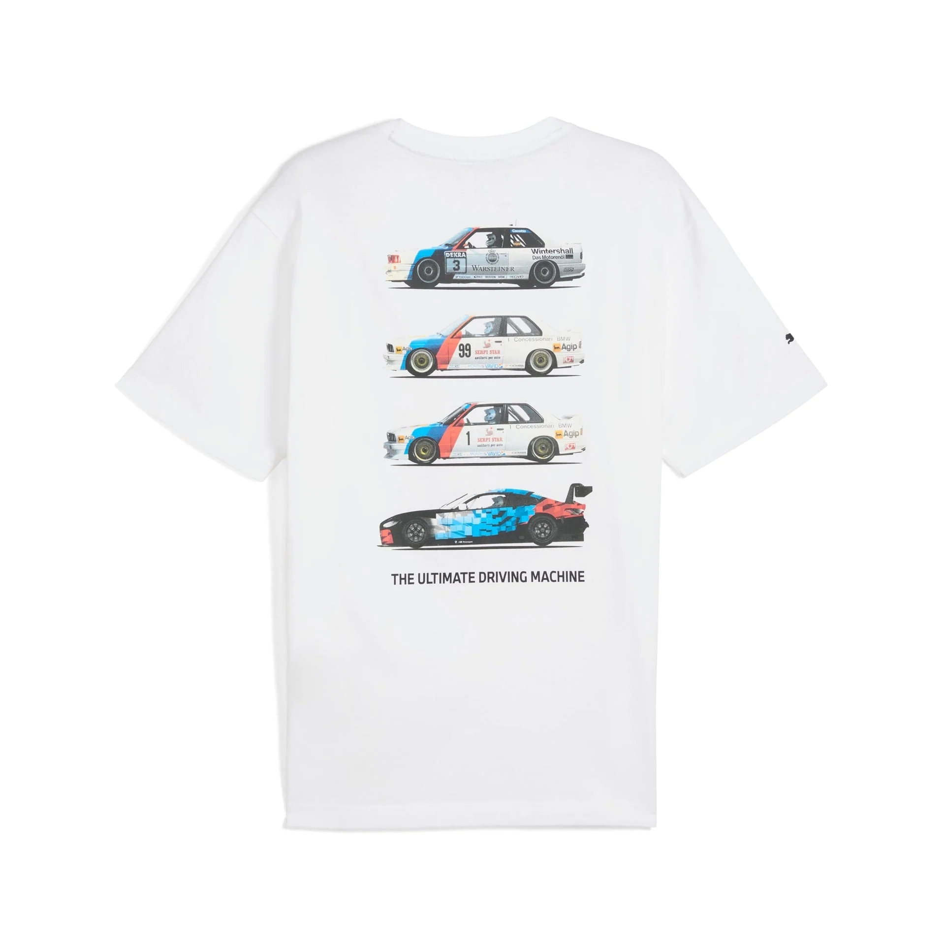 BMW M Motorsport Car Graphic T-shirt Men - Image 3