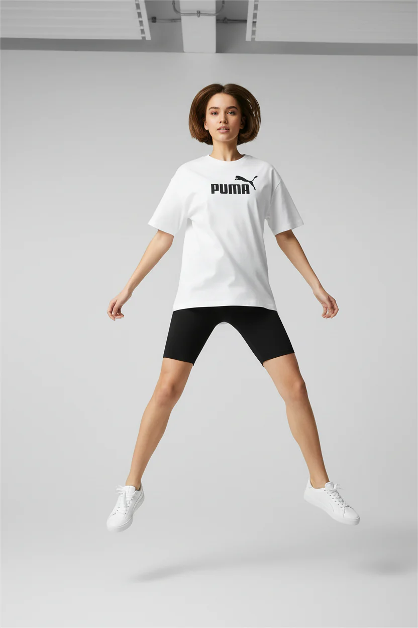 Essentials No. 1 Logo Relaxed Tee Women