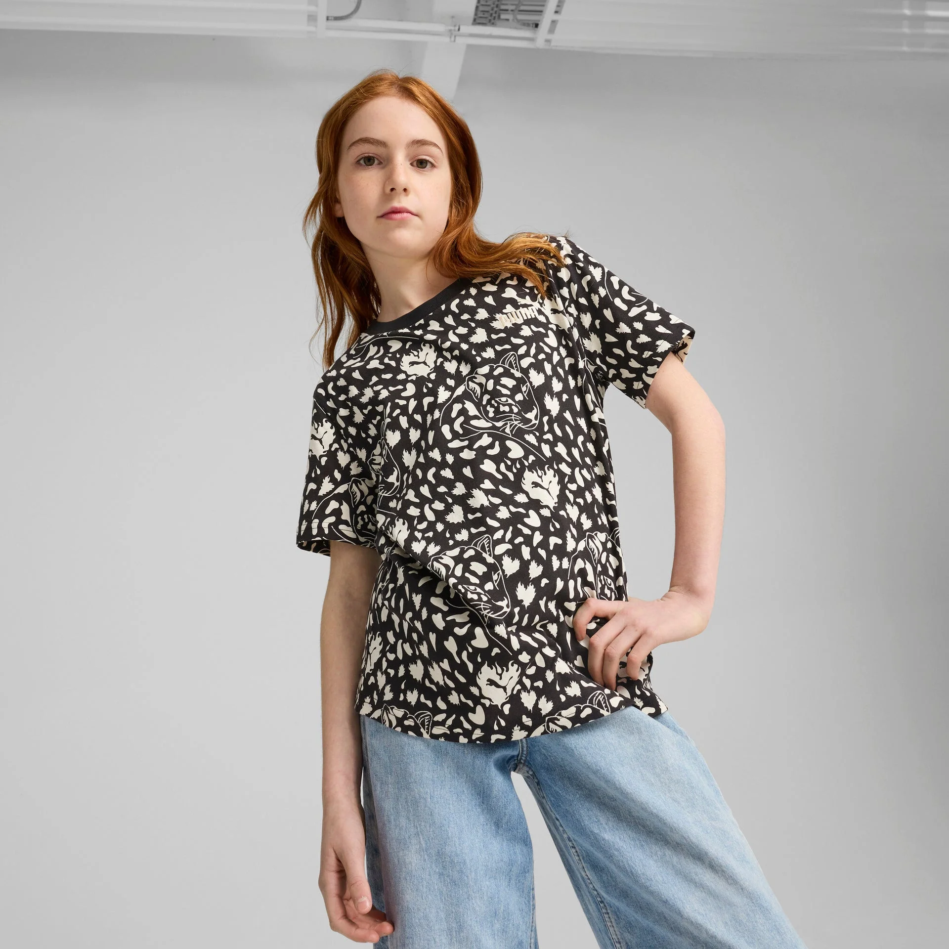 FLAMING LOVE AOP Tee