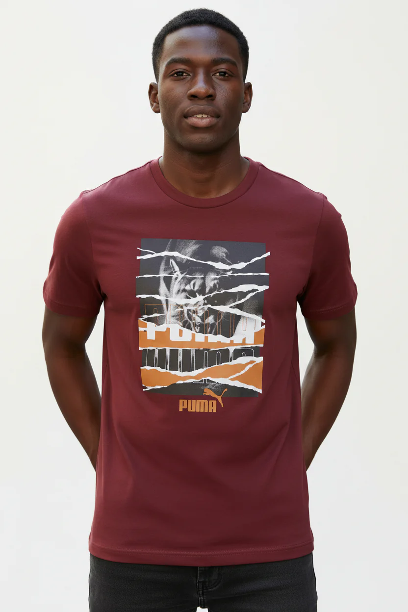 Graphic Photoprint Tee Men