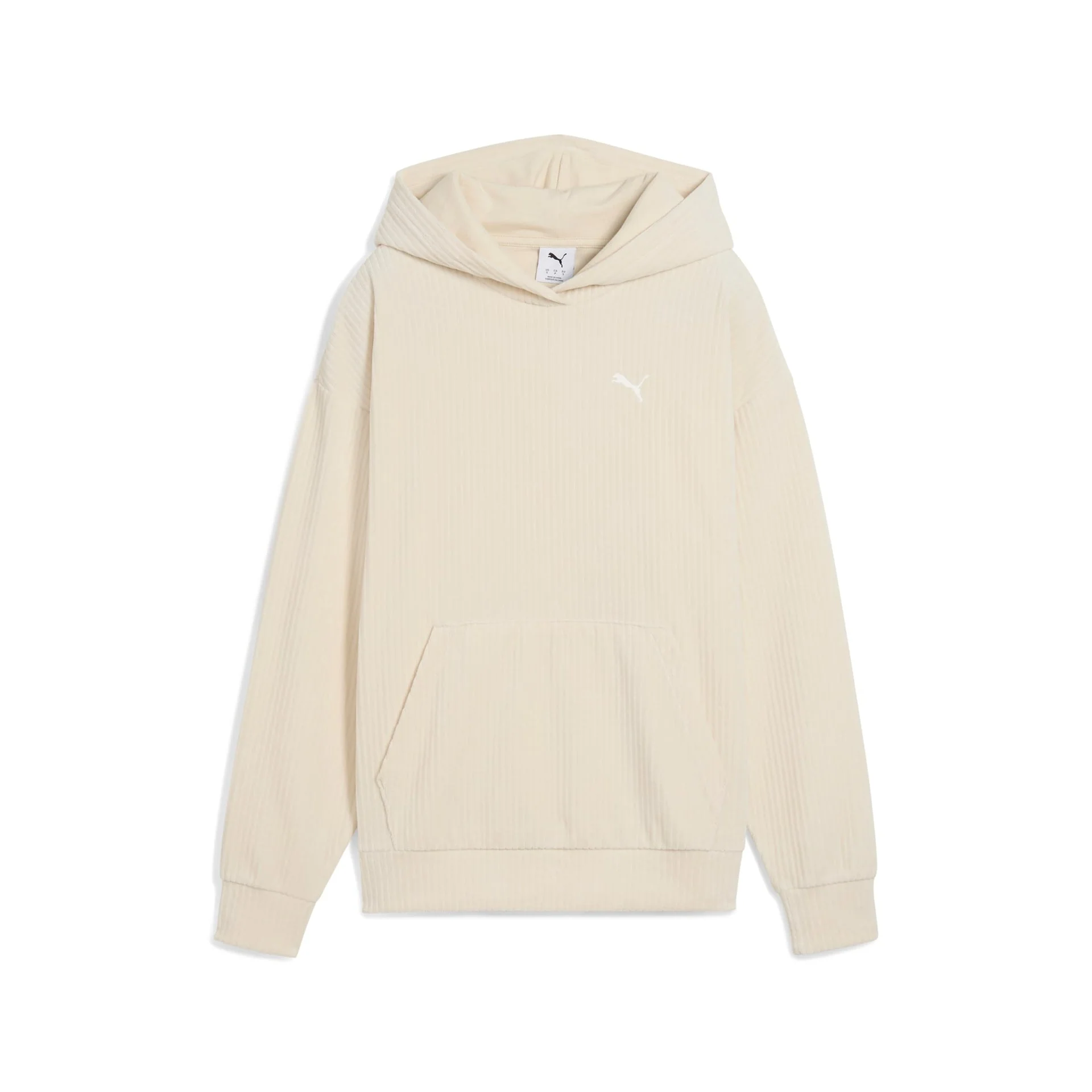 Essentials Elevated Velour Rib Hoodie Women - Image 2