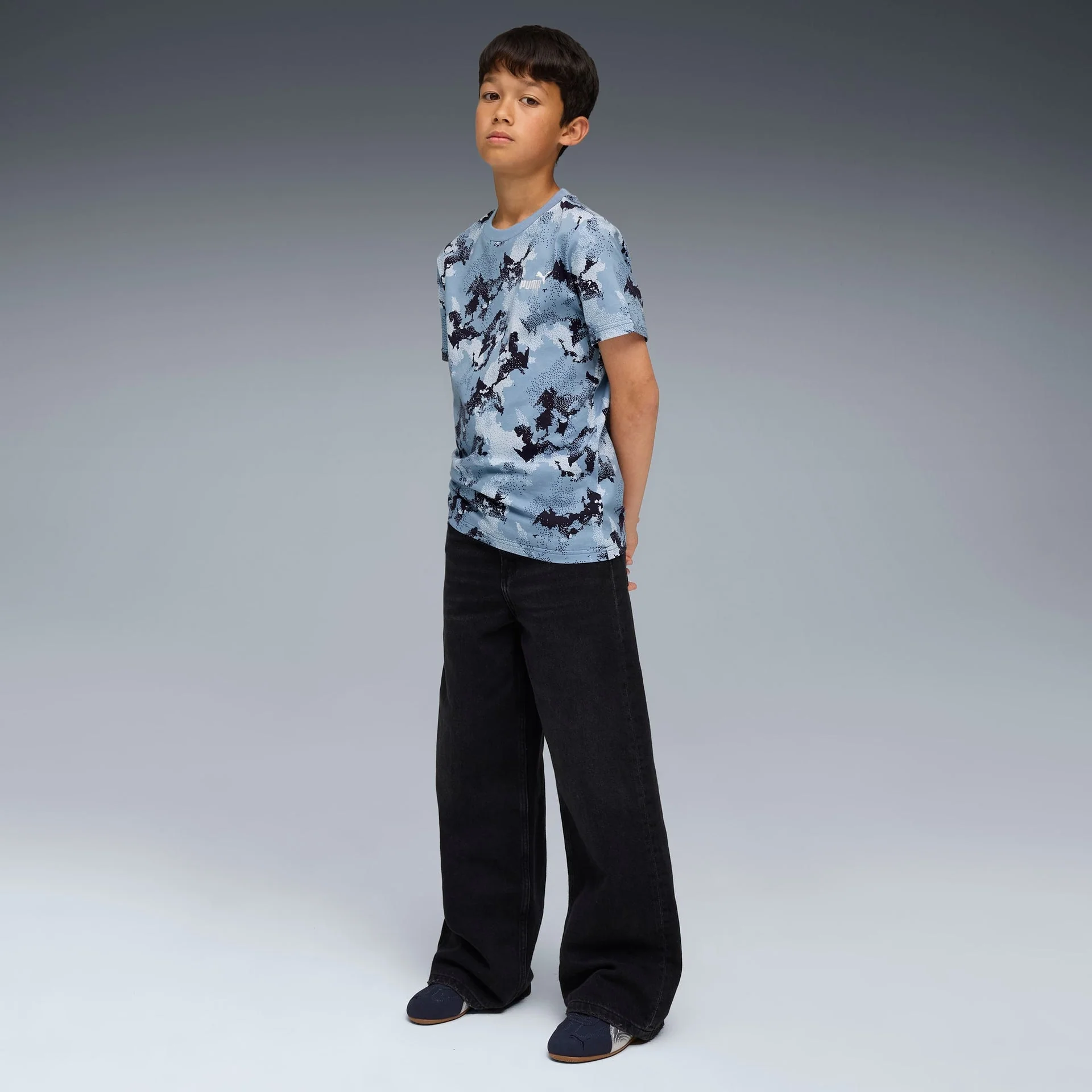 Essentials Camo All-Over Print T-shirt Youth - Image 5