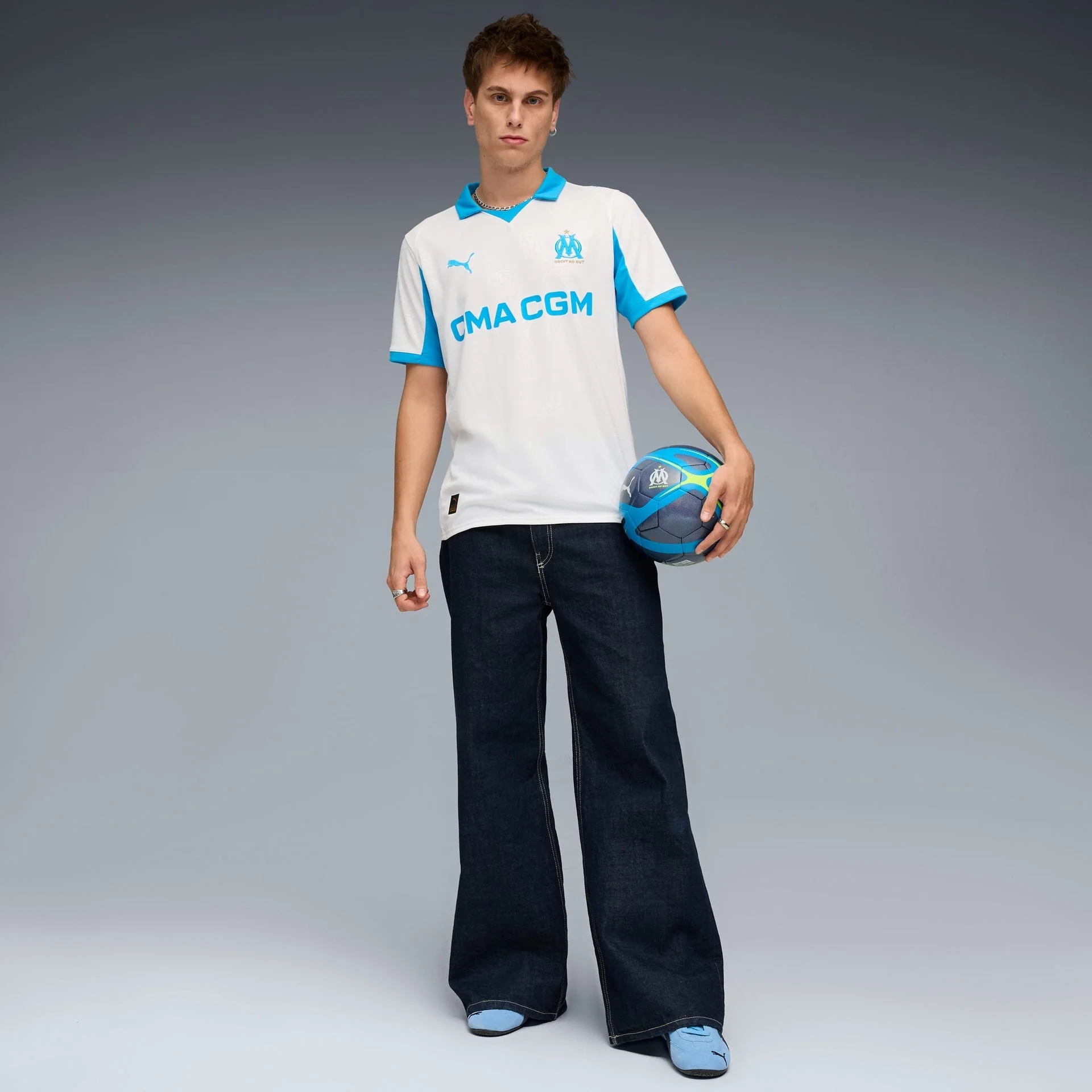 Olympique de Marseille 25/26 Home Jersey Men - Image 4