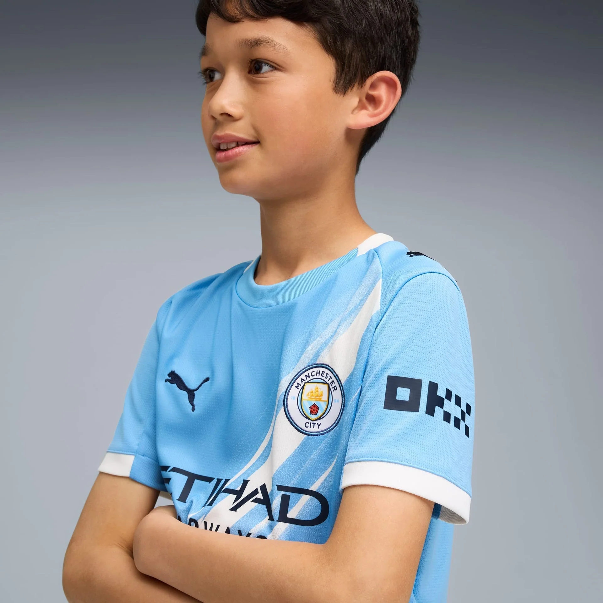 Manchester City 25/26 Home Jersey Youth - Image 4