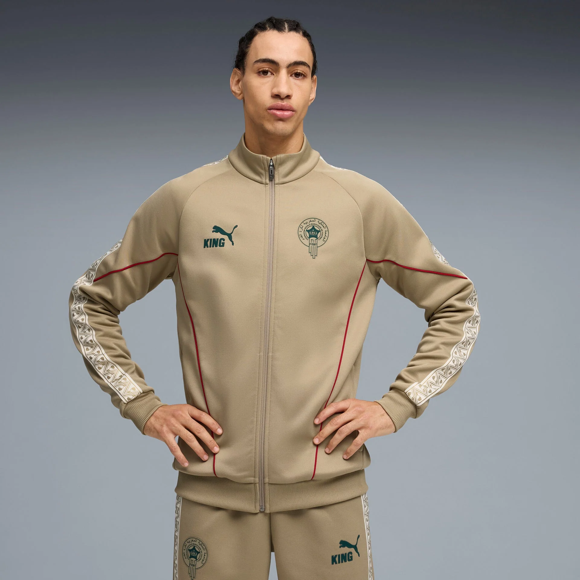 Morocco KING Anthem Track Jacket Men