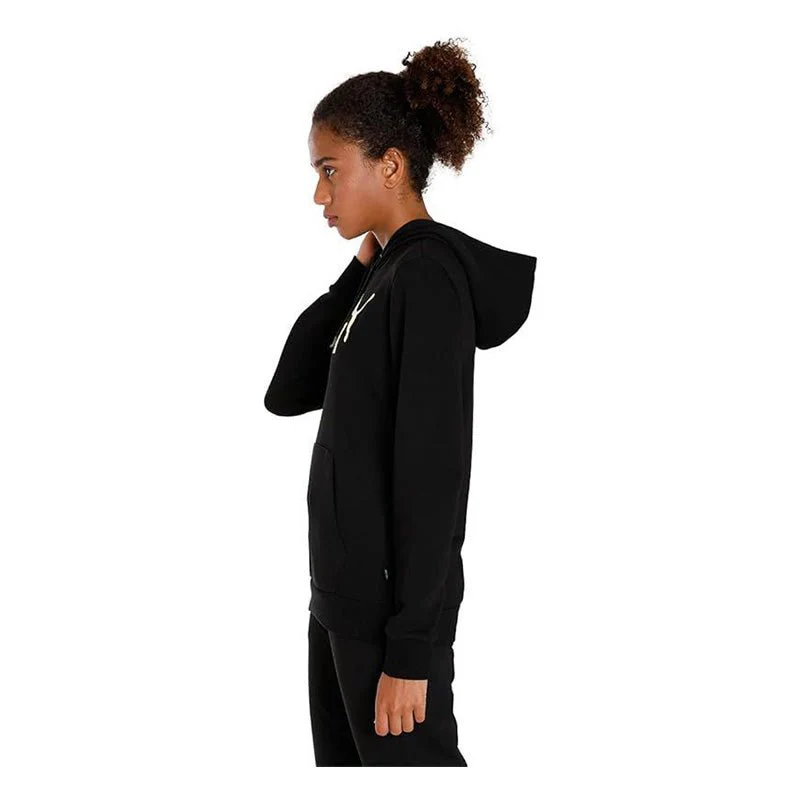 ESS+ Metallic Logo Hoodie TR PUMA Black- - Image 4