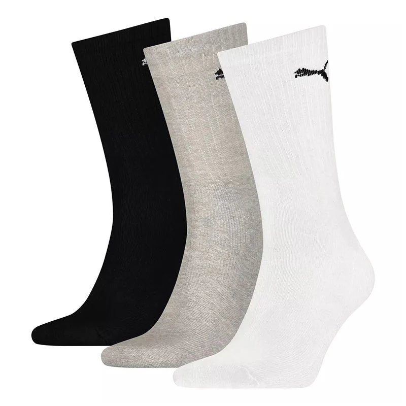 Puma Unisex Light Crew Sock 3P
