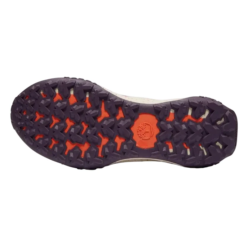 MOTION ACCESS LOW LACE UP SNEAKER NAT W BRIGHT PURPLE KNIT - Image 3