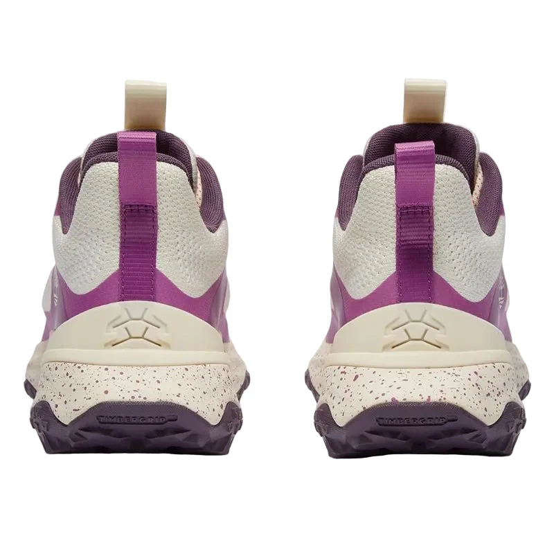 MOTION ACCESS LOW LACE UP SNEAKER NAT W BRIGHT PURPLE KNIT - Image 5