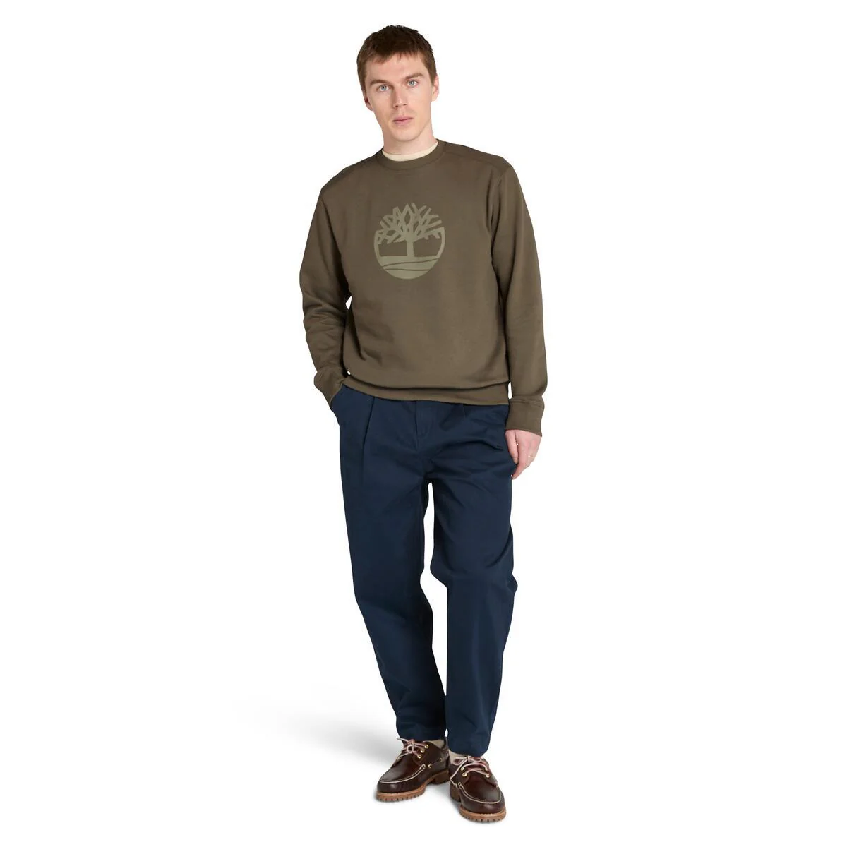 Kennebec River Tree Logo Crew Neck Sweatshirt - Image 3