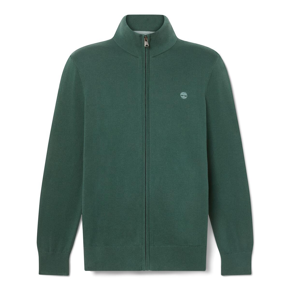 Williams River Cotton Full Zip Sweater - Image 3