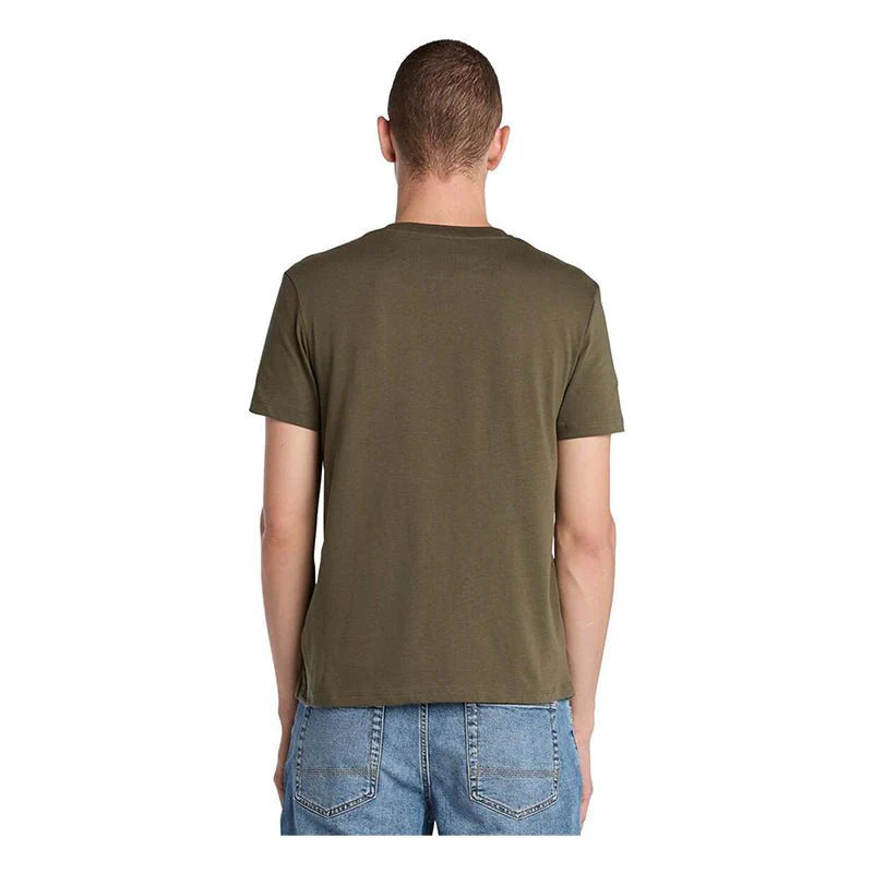 DUNSTAN RIVER Short Sleeve Tee Leaf Green-Cassel Earth - Image 3