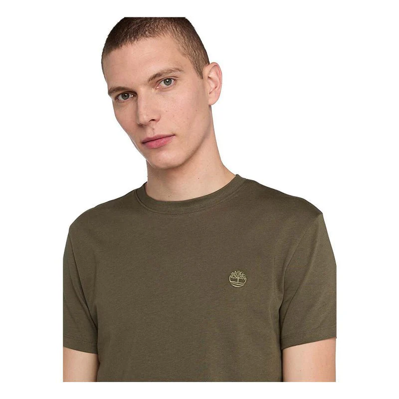 DUNSTAN RIVER Short Sleeve Tee Leaf Green-Cassel Earth - Image 4