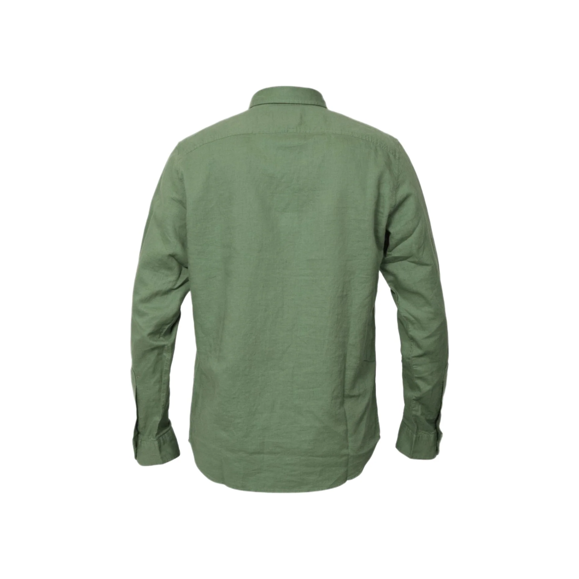 Lovell Lake Cotton and Linen Long Sleeve Shirt - Image 5