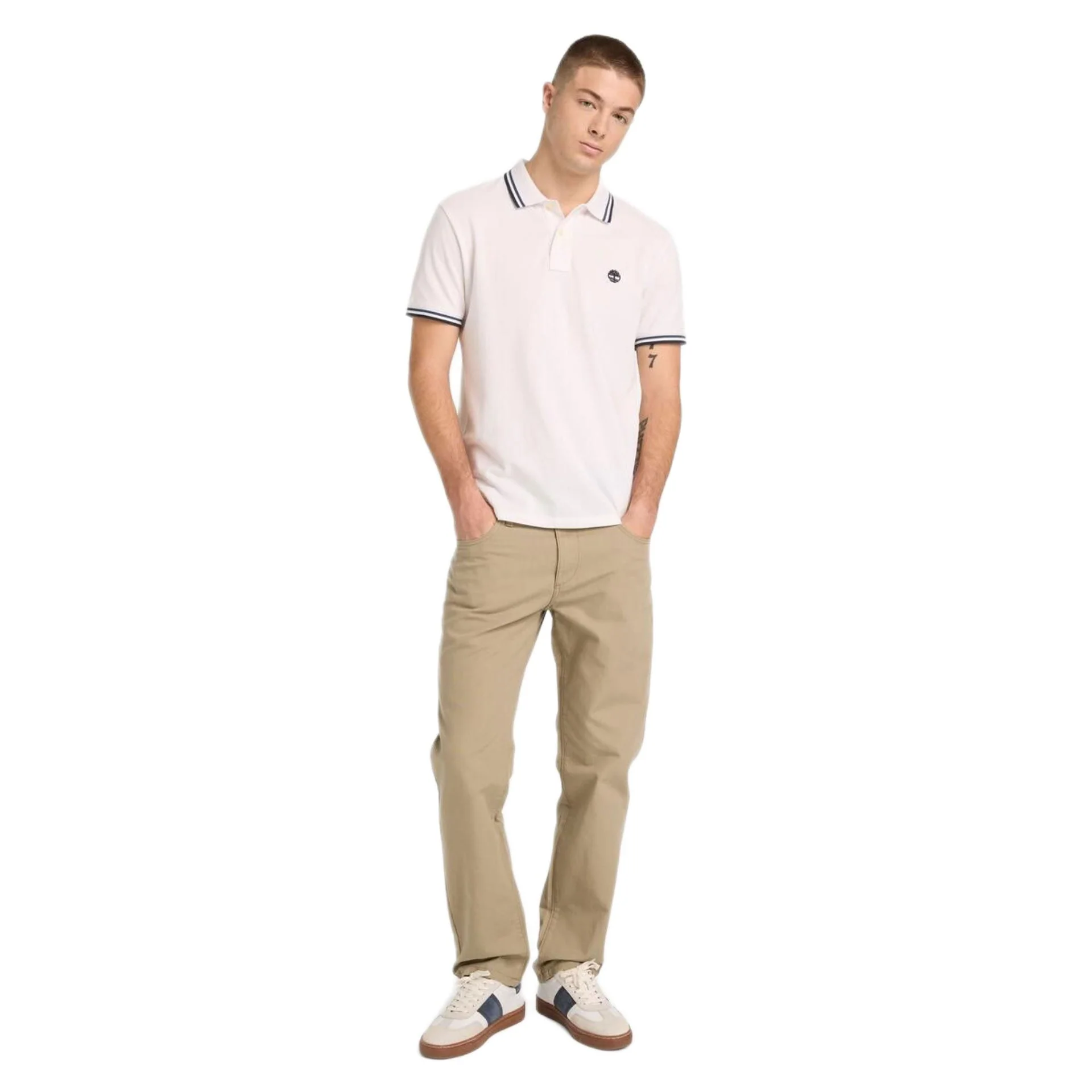 Oyster River Tipped Collar Ss Polo - Image 2