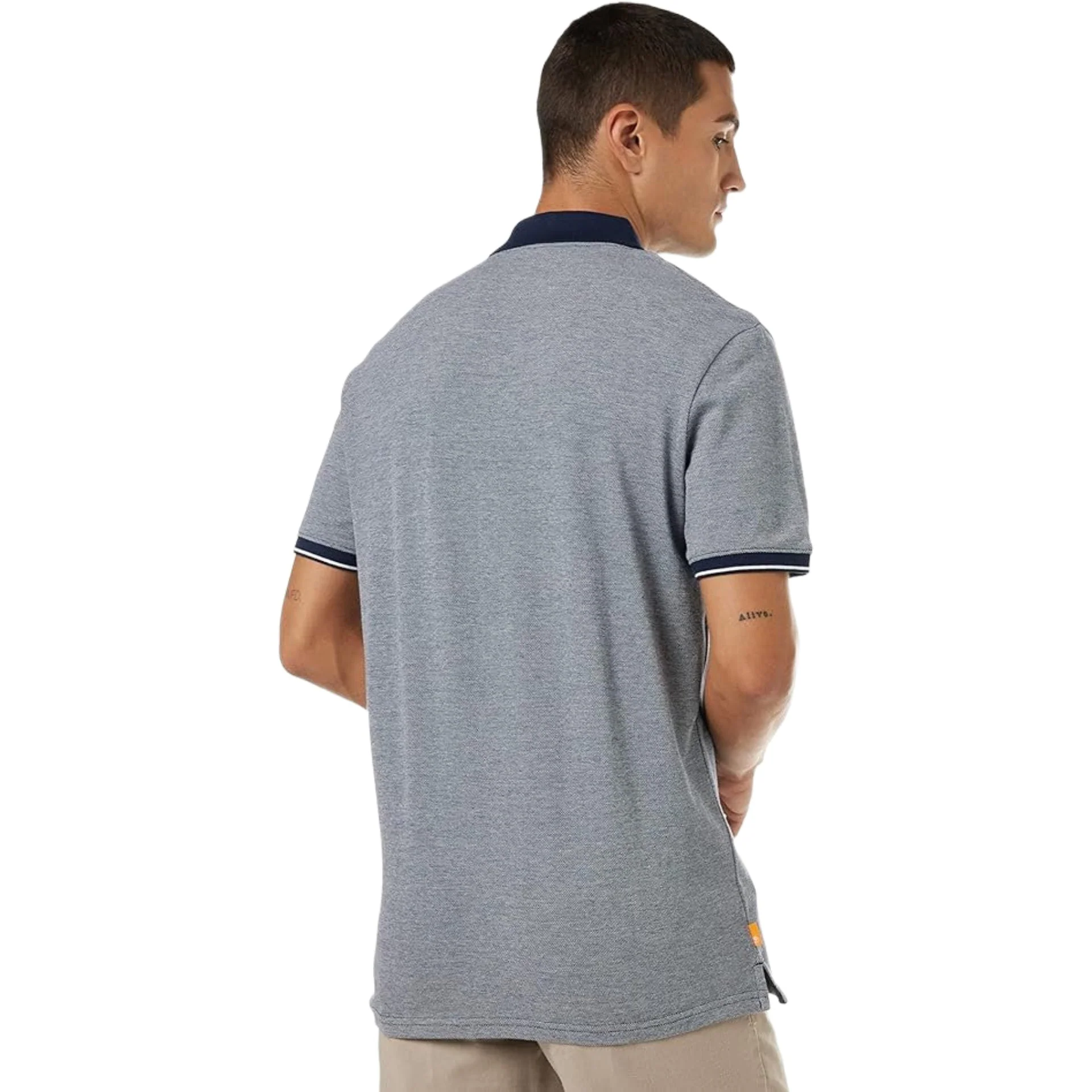 Short Sleeve Stretch Poplin Shirt - Image 3