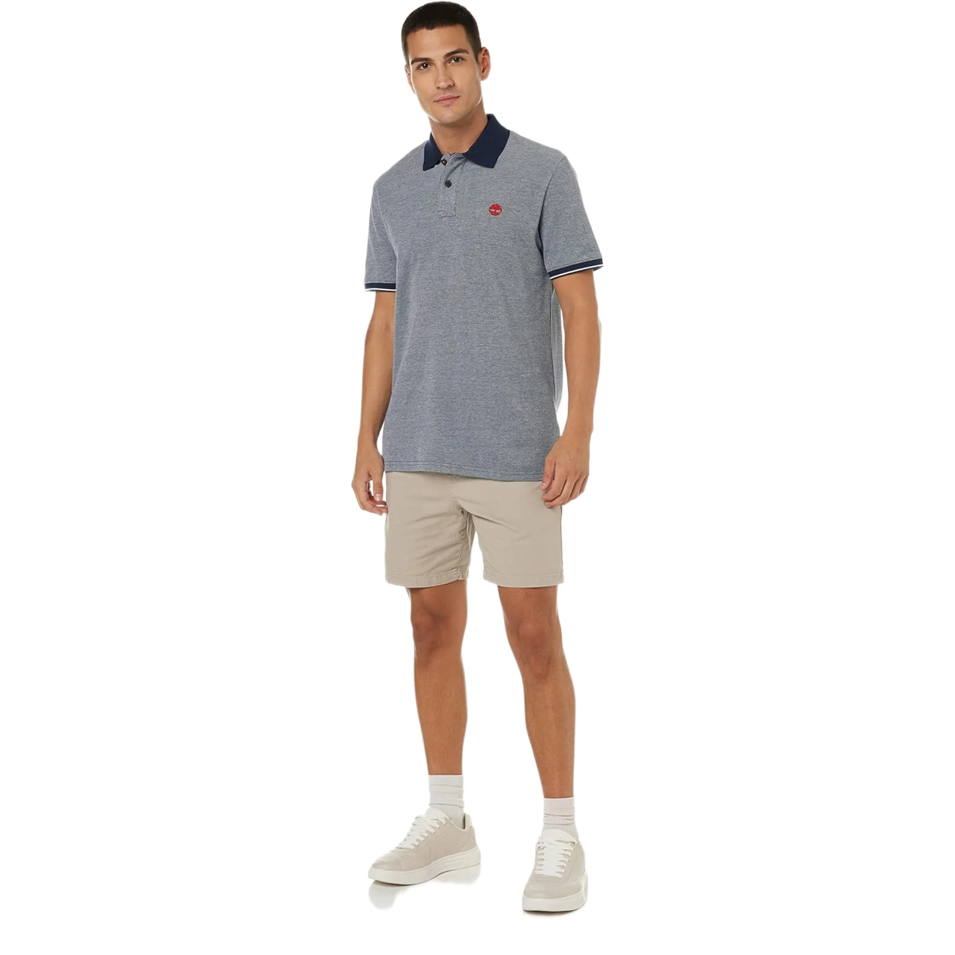 Short Sleeve Stretch Poplin Shirt - Image 4