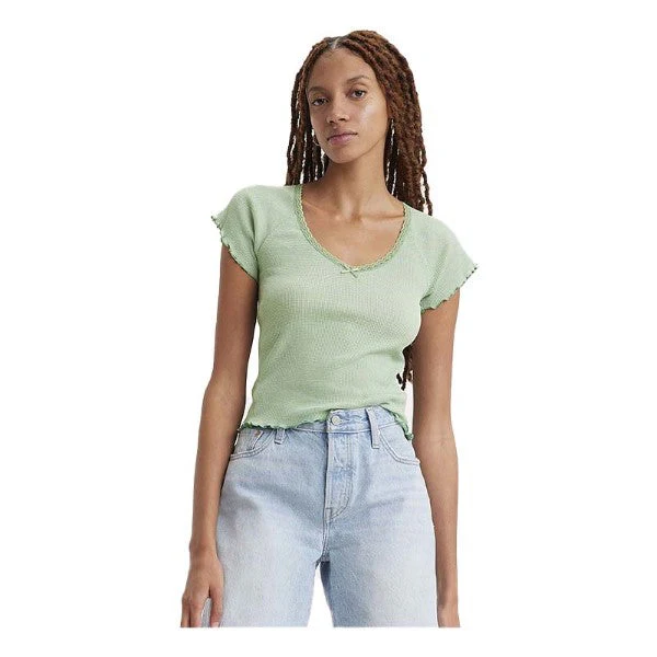 DRY GOODS VNECK TEE