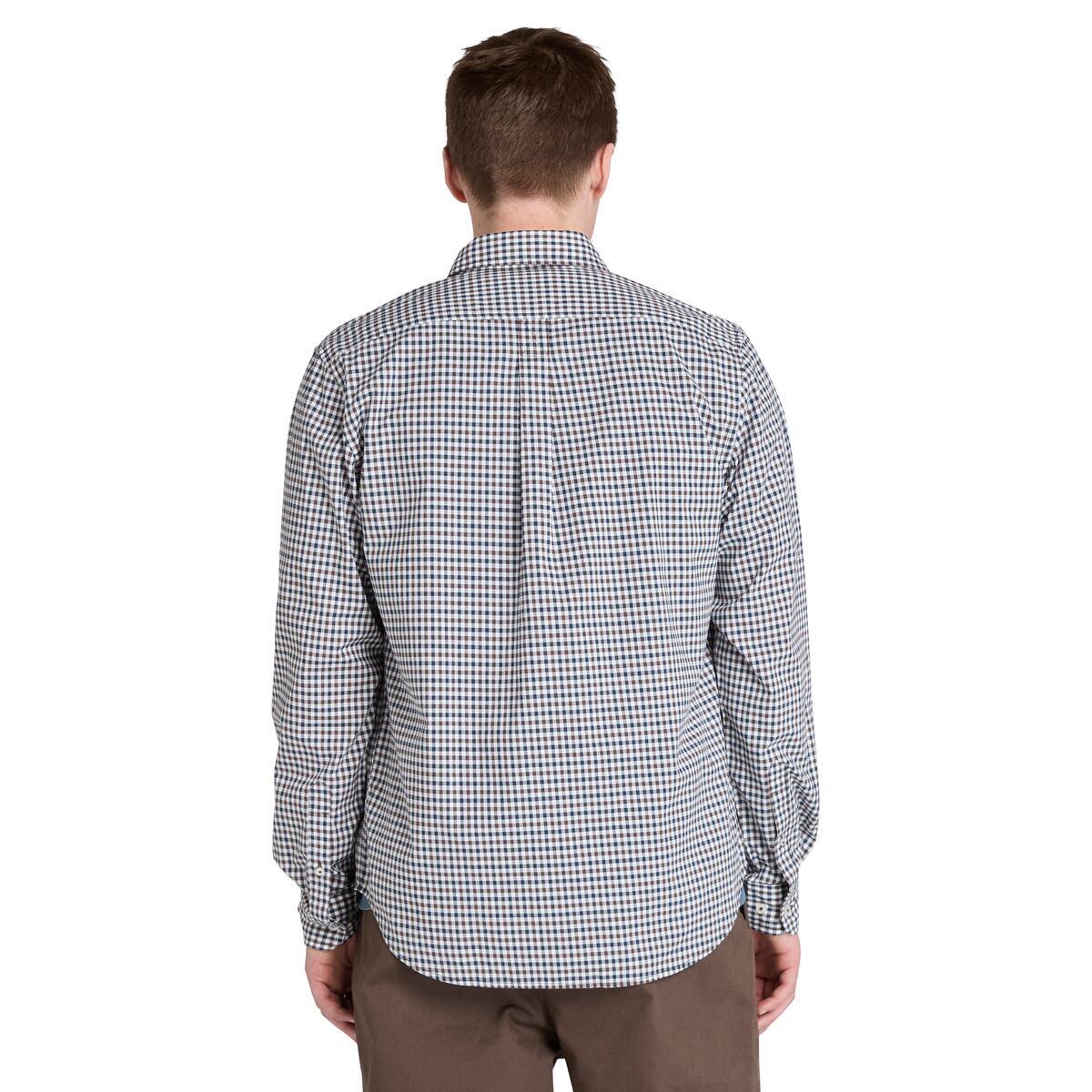 Stretch Poplin Gingham Shirt - Image 5