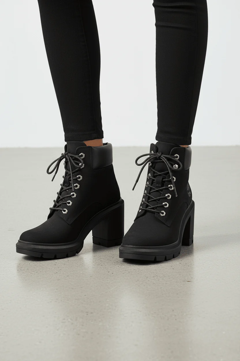 Allington Heights Mid Lace Up Boot Jet - Image 2