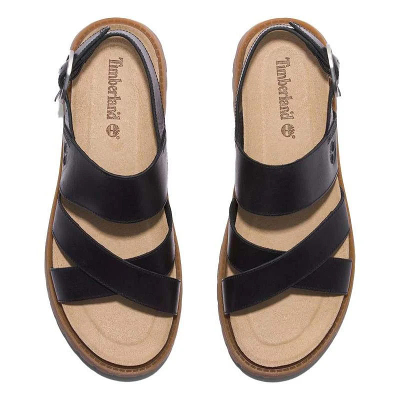 CLAIREMONT WAY BACKSTRAP SANDAL BLACK FULL GRAIN - Image 5