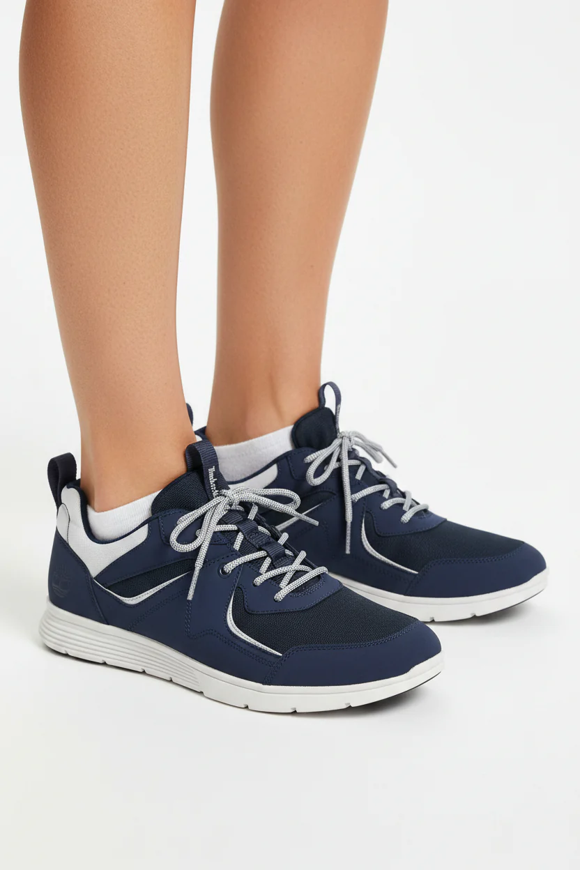 KILLINGTON LOW LACE UP SNEAKER NAVY W MESH - Image 2