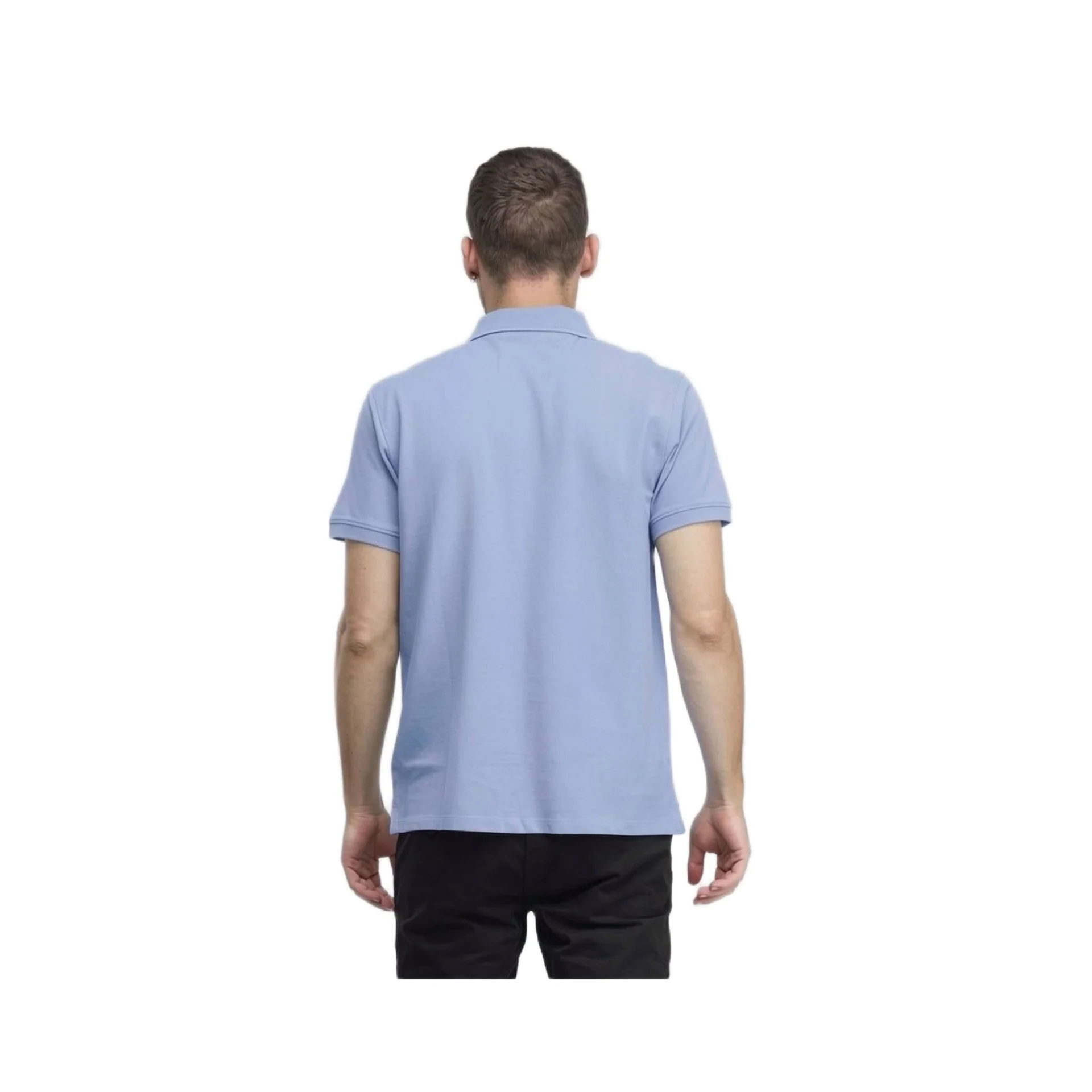 Millers River Printed Neck Short Sleeve Polo - Image 4