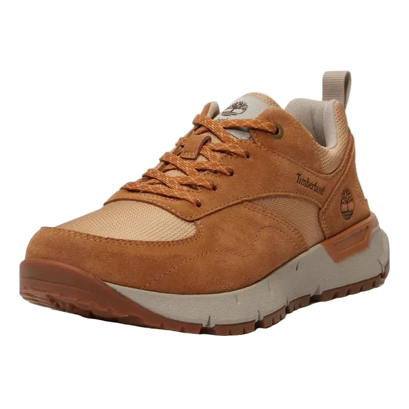 VOYAGER PARK LOW LACE UP SNEAKER WHEAT MESH - Image 4