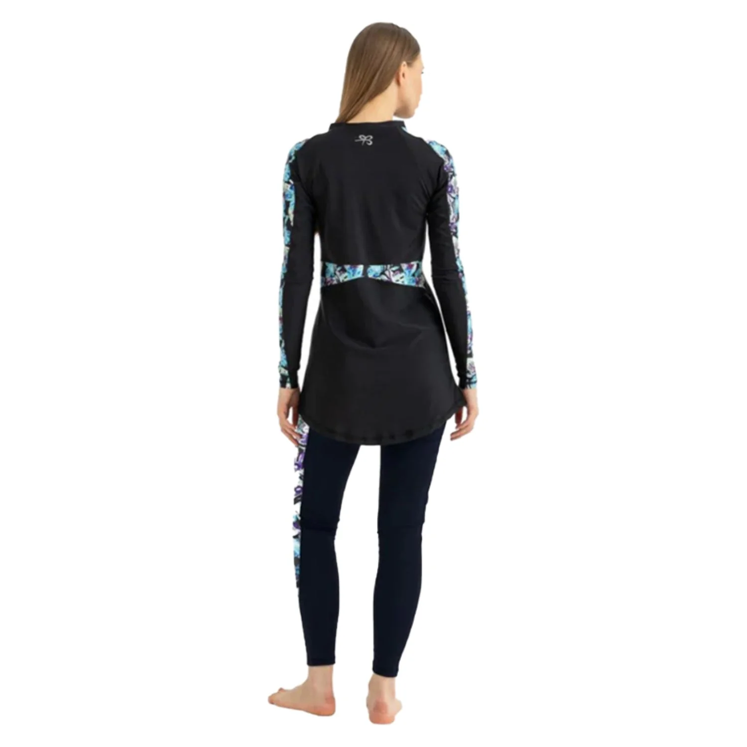 Asymmetrial Basic Swimsuit - Image 2