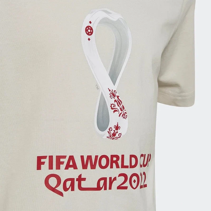 Adidas Kids Fifa World Cup 2022™ Official Emblem Tee Hd6384 - Image 3
