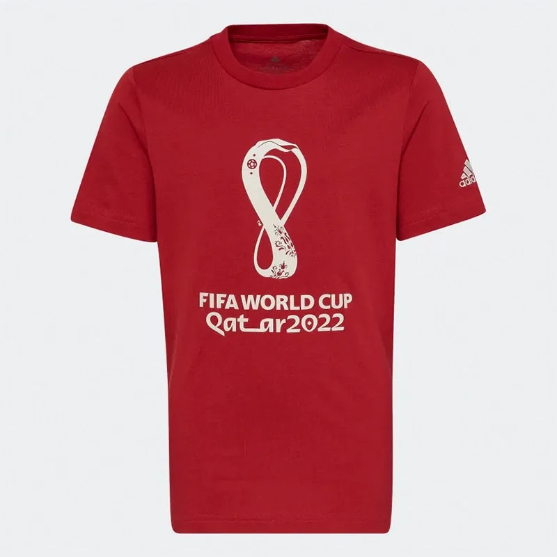 Adidas Kids Fifa World Cup 2022™ Official Emblem Tee Hd6385