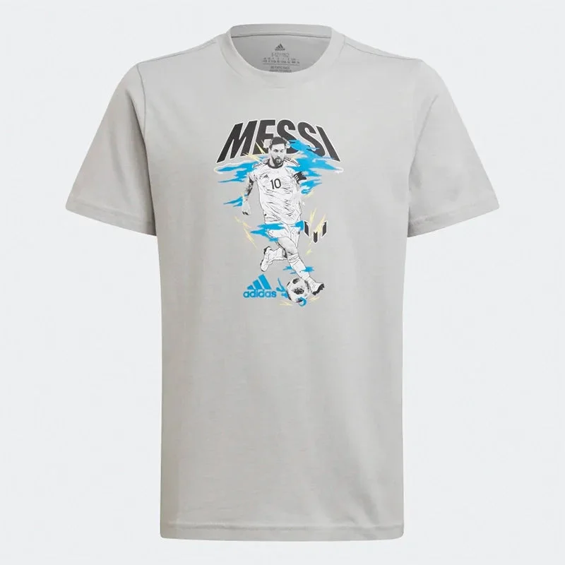 Adidas Messi Football Graphic Tee Hg1984