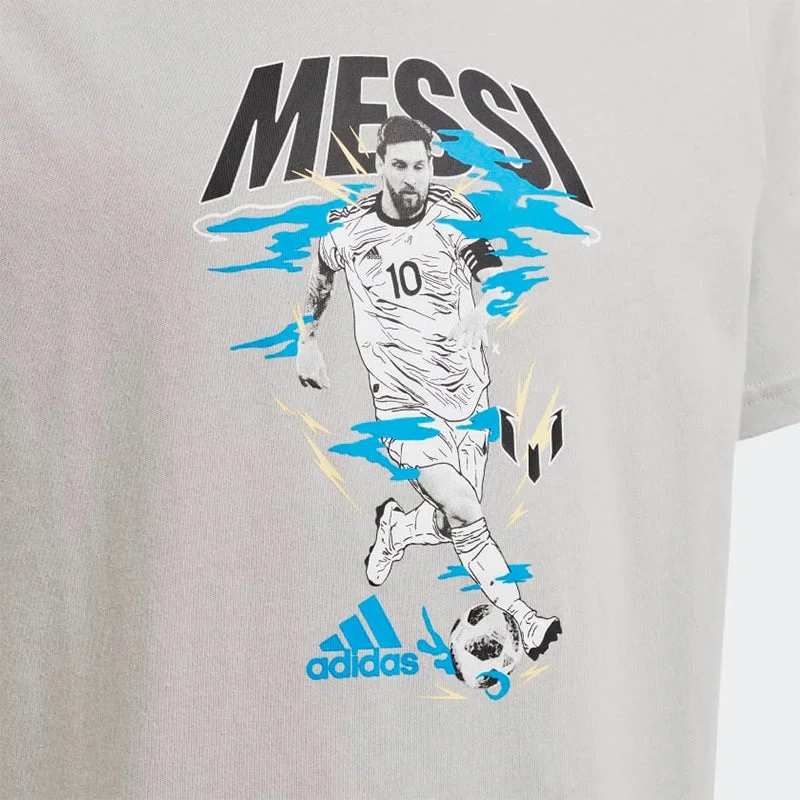 Adidas Messi Football Graphic Tee Hg1984 - Image 3