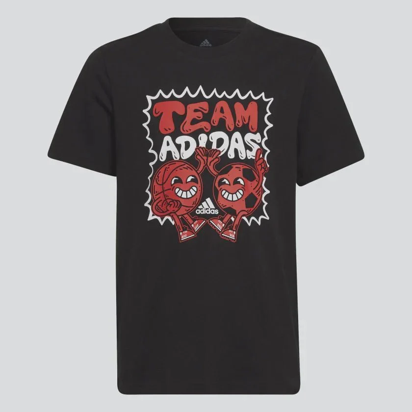 Adidas Team Graphic T-Shirt Kids HA4055