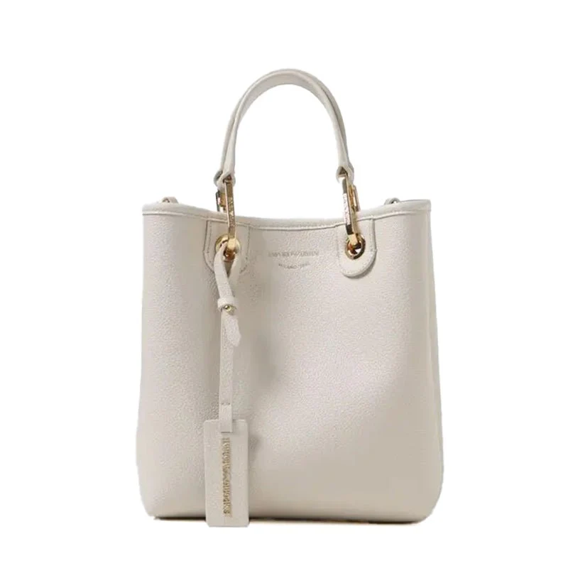 EMPORIO ARMANI Deer-print MyEA vertical shopper bag EAB5