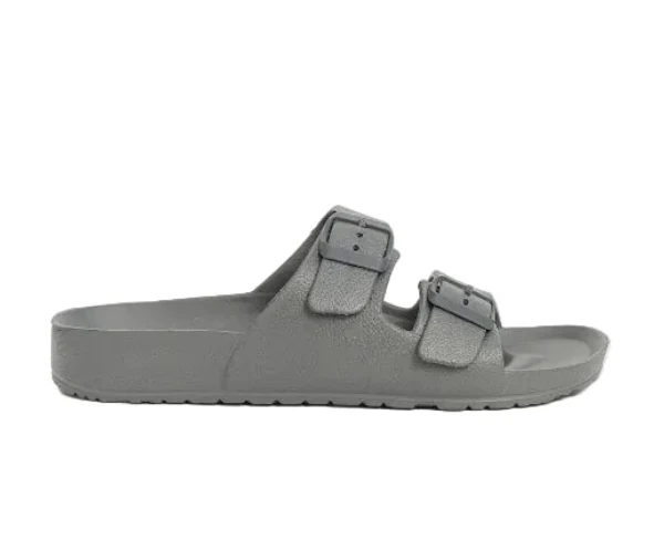 BIRKENSTOCK STEPS Faux Leather Double Strap women's Slippers SLW4