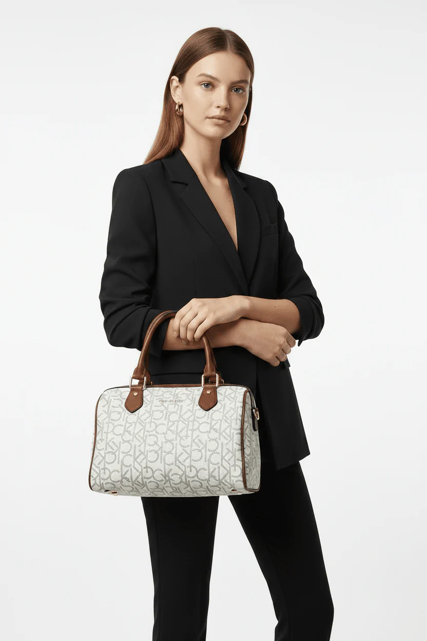 Calvin Klein Club Dot Satchel Handbag CB104 - Image 2